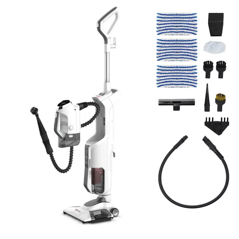 Odkurzacz pionowy Polti Vaporetto 3 Clean 1800 W bezworkowy Biały