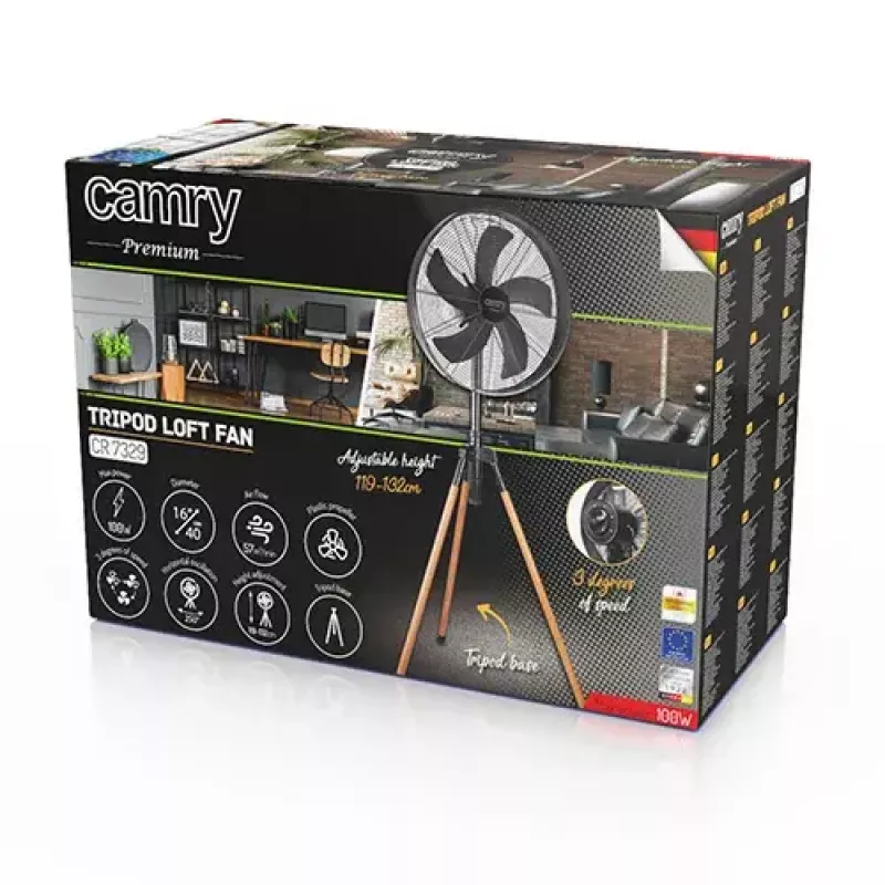 Wentylator domowy łopatkowy Camry Premium CR 7329