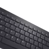 Zestaw klawiatury i myszy bezprzewodowej Dell KM3322W — Pełnowymiarowa QWERTY, bezprzewodowa RF, czarna, do biura