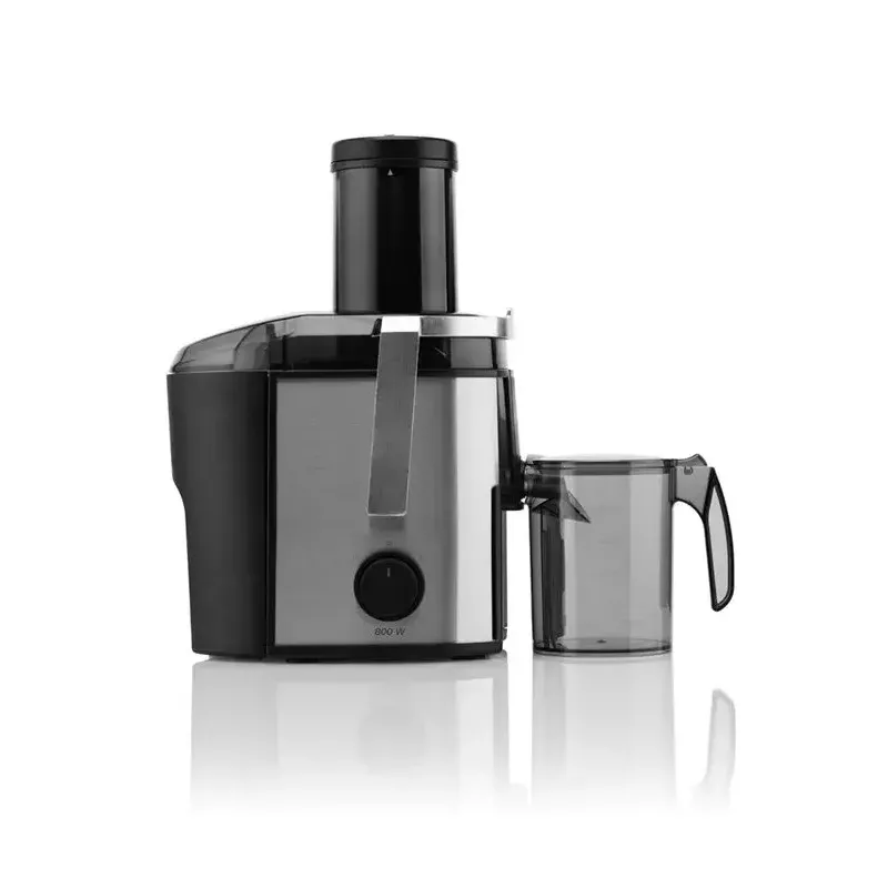 Wyciskarka wolnoobrotowa ETA Fresher II 800 W, pojemnik na sok 0,8 l, czarny/stal nierdzewna