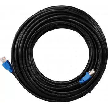 Kabel sieciowy Goobay CAT 6 U/UTP RJ-45 Cat6 15m Czarny