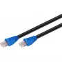 Kabel sieciowy Goobay CAT 6 U/UTP RJ-45 Cat6 15m Czarny