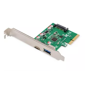 Karta PCIe DIGITUS USB-C + USB-A do 10 Gb/s