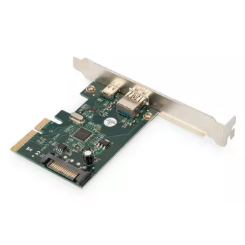 Karta PCIe DIGITUS USB-C + USB-A do 10 Gb/s
