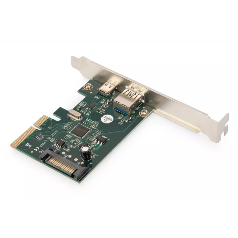 Karta PCIe DIGITUS USB-C + USB-A do 10 Gb/s