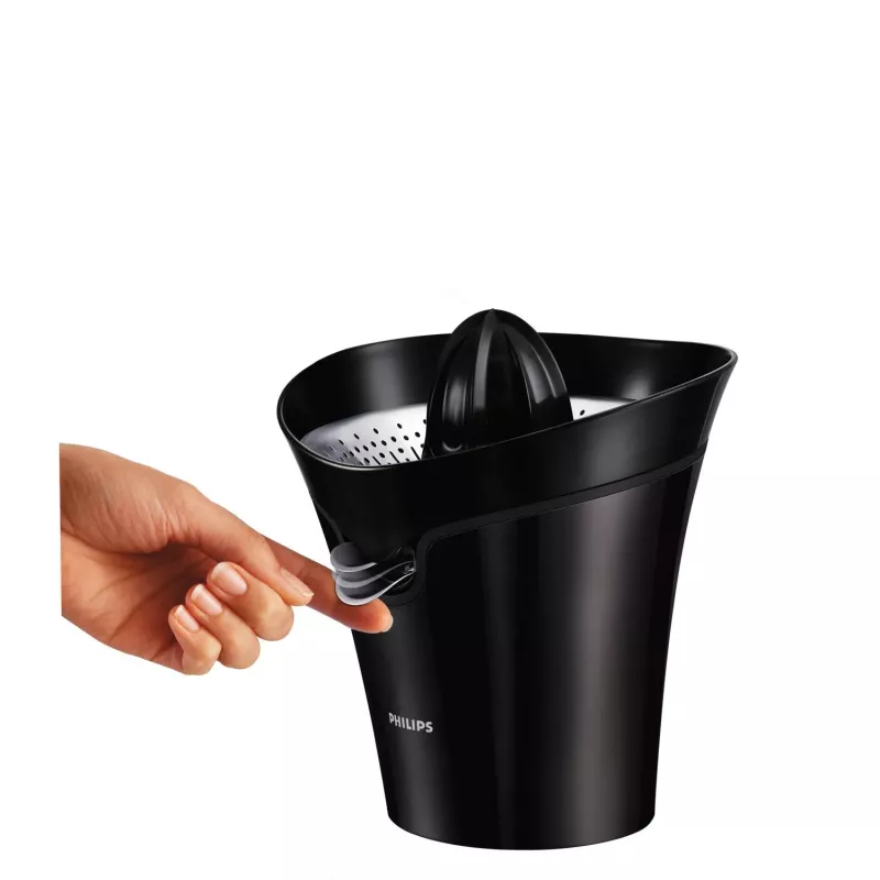 Wyciśnij sokowirówkę Philips Avance Collection HR2752/90, wyciskarka do cytrusów, 85 W, czarna, antykroplowa, schowek na przewód