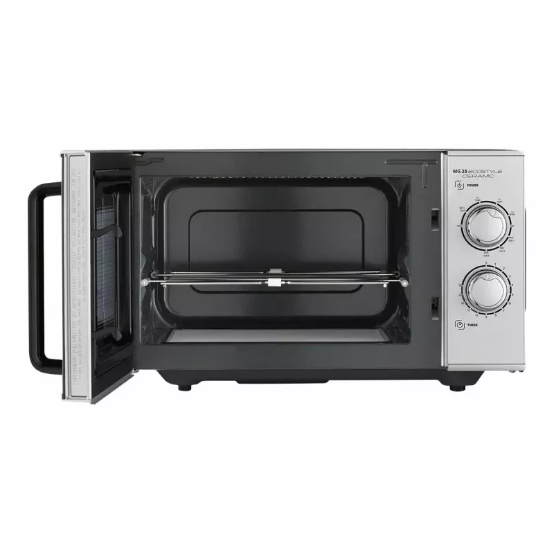 Kuchenka mikrofalowa Caso MG 25 Ecostyle, 25 L, 900 W, funkcja grilla, srebrna