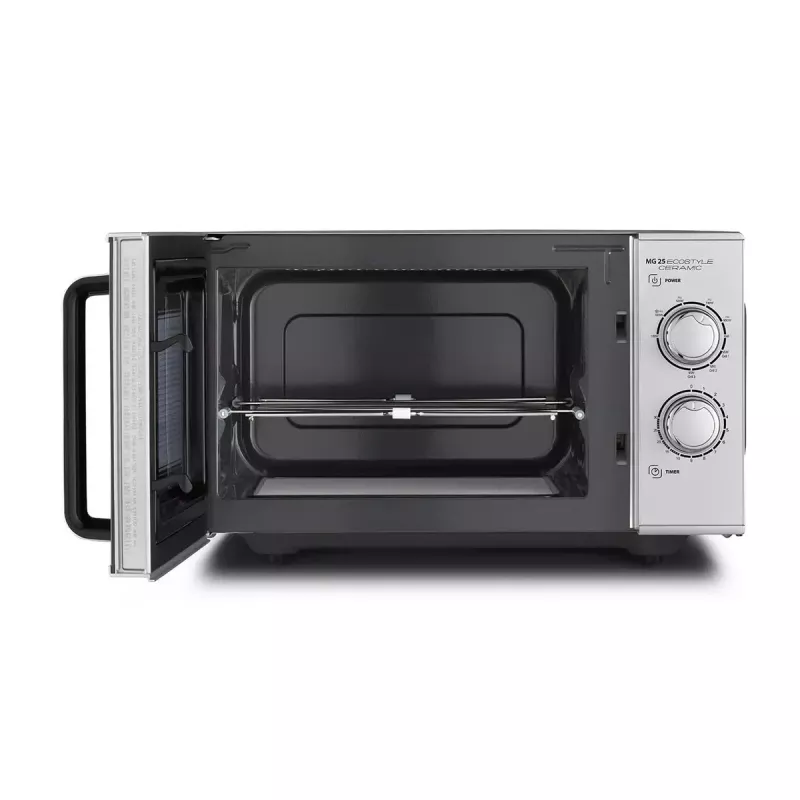 Kuchenka mikrofalowa Caso MG 25 Ecostyle, 25 L, 900 W, funkcja grilla, srebrna