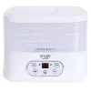 Suszarka do żywności Adler AD 6658, 5 półek, timer LCD 70h, 35–70°C, 230W (maks. 550W), biała