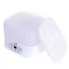 Suszarka do żywności Adler AD 6658, 5 półek, timer LCD 70h, 35–70°C, 230W (maks. 550W), biała