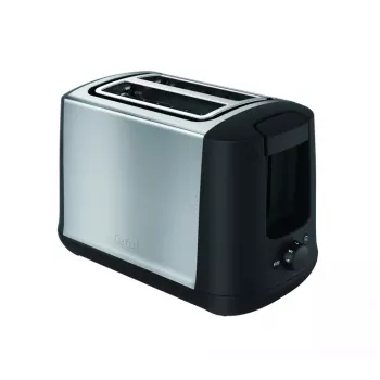 Toster Tefal TT340830 — 2-kromkowy, 850 W, czarny i stal nierdzewna