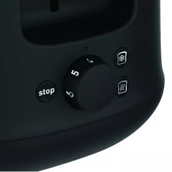 Toster Tefal TT340830 — 2-kromkowy, 850 W, czarny i stal nierdzewna