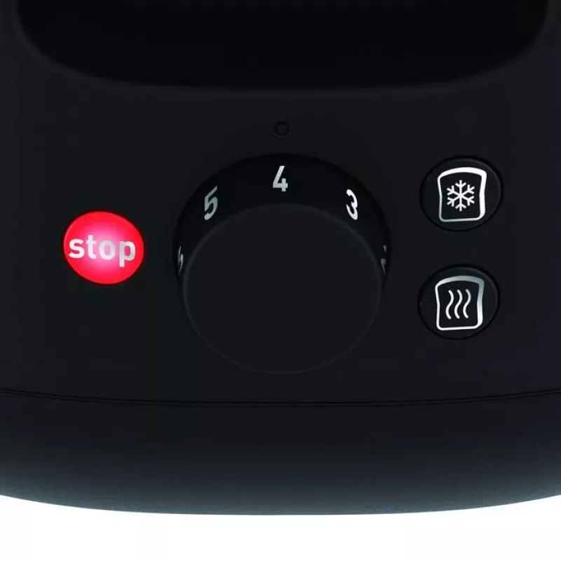 Toster Tefal TT340830 — 2-kromkowy, 850 W, czarny i stal nierdzewna