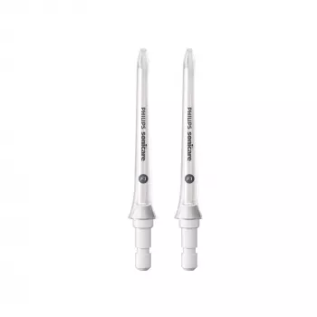 Końcówka do irygatora elektrycznego Philips HX3042/00 – 2 końcówki, białe końcówki zamienne