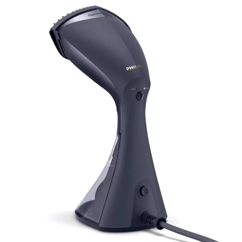 Parownica do ubrań Philips GC810/20 — 1600 W, zbiornik na wodę 0,23 L, ciągła para 32 g/min, czarno-różowa
