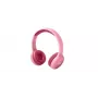 Bezprzewodowe słuchawki nauszne muse M-215 BTP, Bluetooth, pałąk nagłowny, 115 g, różowe