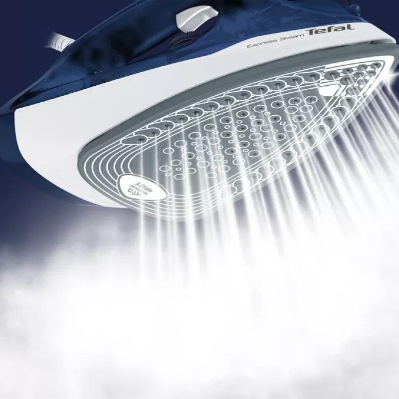 Tefal FV2838 Dry & Steam iron Cerilium soleplate 2400 W niebieski, biały