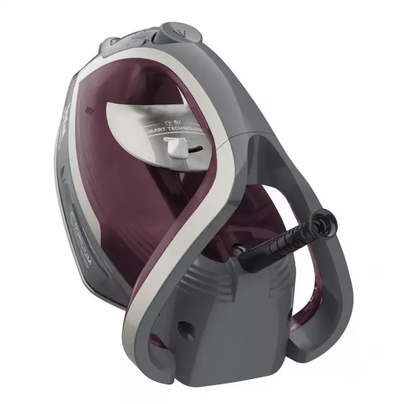 Żelazko suche i parowe Tefal Smart Protect Plus FV6870 — 2800 W, stopnica Durilium Airglide, zbiornik 0,27 l, przewód 2 m, waga 1,437 kg