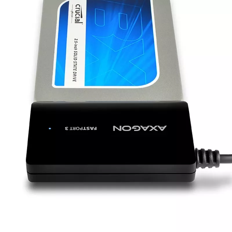 Axagon ADSA-FP3 USB 3.0 - SATA 6G adapter do podłączania wszystkich dysków i napędów SATA