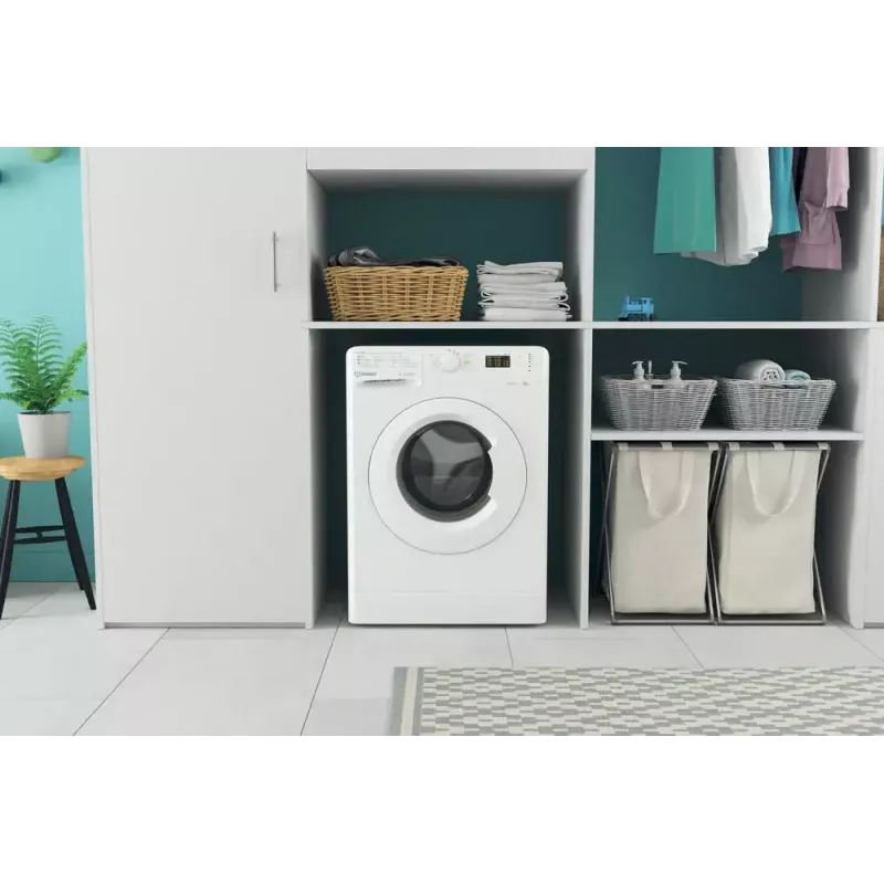 Pralka ładowana od przodu Indesit MTWA 71252 W IT — 7 kg, 1200 obr./min, klasa E, biała