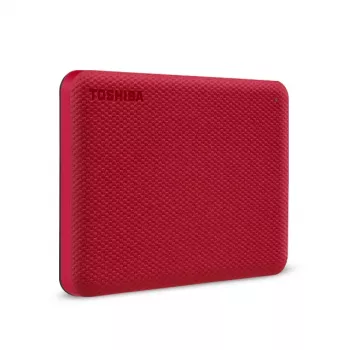 Zewnętrzny dysk twardy TOSHIBA Canvio Advanced 2.5 inch 2 TB USB 3.2 Gen 1 czerwony