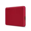 Zewnętrzny dysk twardy TOSHIBA Canvio Advanced 2.5 inch 2 TB USB 3.2 Gen 1 czerwony