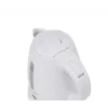 Czajnik elektryczny Adler AD 1272 — 1 L, 1600 W, orzechowy biały, sterowanie przyciskami, filtr przeciwwapienny