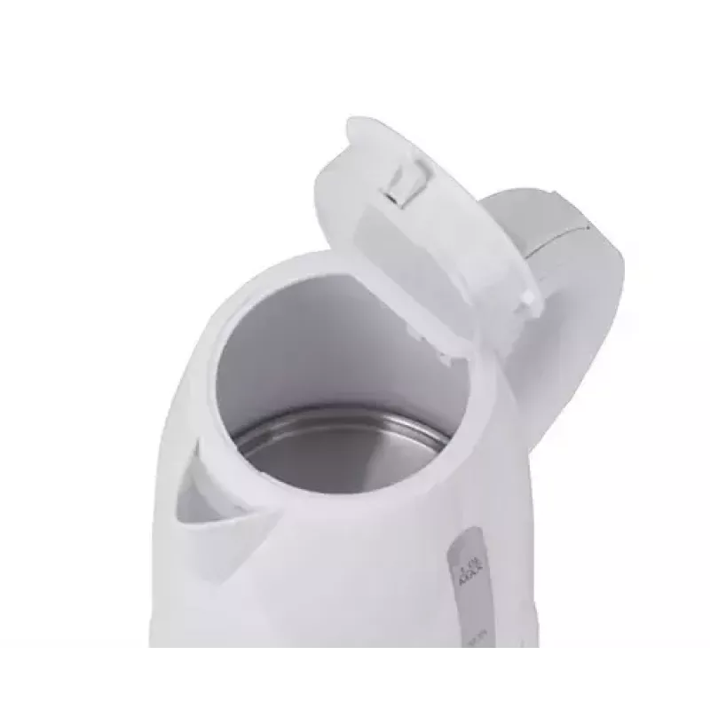 Czajnik elektryczny Adler AD 1272 — 1 L, 1600 W, orzechowy biały, sterowanie przyciskami, filtr przeciwwapienny