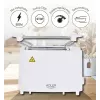 Mini piekarnik Adler AD 3223 2 kromki 750 W Biały