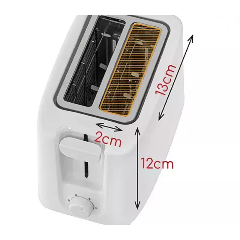 Mini piekarnik Adler AD 3223 2 kromki 750 W Biały
