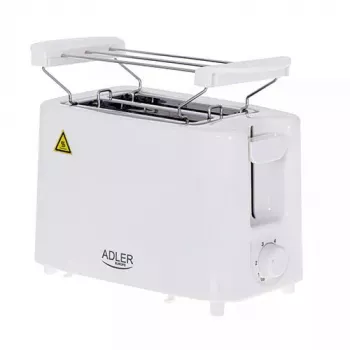 Mini piekarnik Adler AD 3223 2 kromki 750 W Biały