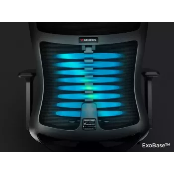 Fotel gamingowy PC GENESIS Astat 200 z siedziskiem mesh Czarny 120 kg