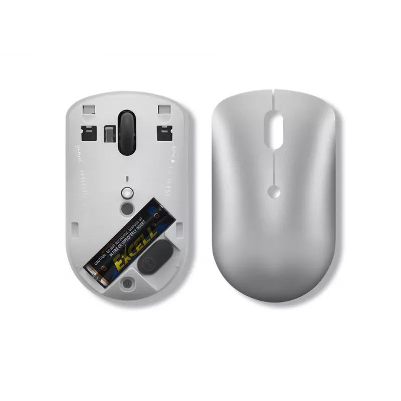 Bezprzewodowa mysz ambidekstralna Lenovo 540 — RF, 2400 DPI, 4 przyciski, odbiornik USB-C, szary