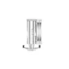Chłodzenie powietrzne DeepCool AK400 WH — 4×6 mm miedziane rurki cieplne, wentylator FDB 120 mm, 1850 obr./min, 66,47 CFM, pasuje do LGA 1700 i popularnych gniazd Intel/AMD, białe