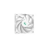 Chłodzenie powietrzne DeepCool AK400 WH — 4×6 mm miedziane rurki cieplne, wentylator FDB 120 mm, 1850 obr./min, 66,47 CFM, pasuje do LGA 1700 i popularnych gniazd Intel/AMD, białe