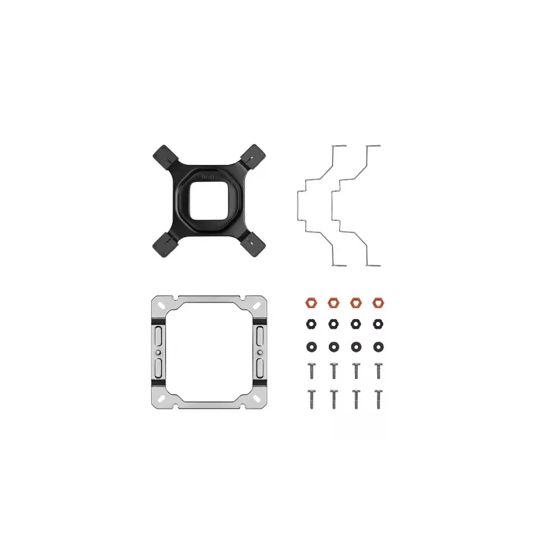 Chłodzenie powietrzne DeepCool AK400 WH — 4×6 mm miedziane rurki cieplne, wentylator FDB 120 mm, 1850 obr./min, 66,47 CFM, pasuje do LGA 1700 i popularnych gniazd Intel/AMD, białe