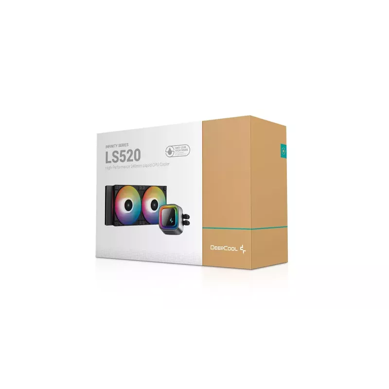 Zestaw chłodzenia cieczą All-in-one DeepCool LS520 12 cm Czarny 500-2250 RPM