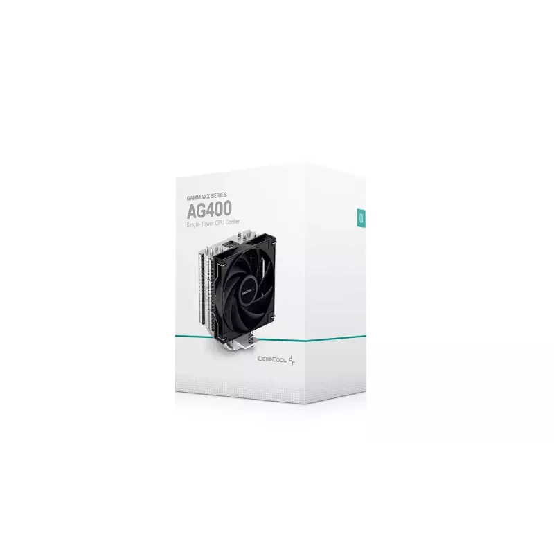 DeepCool AG400 Chłodzenie procesora Air Cooler, czarny
