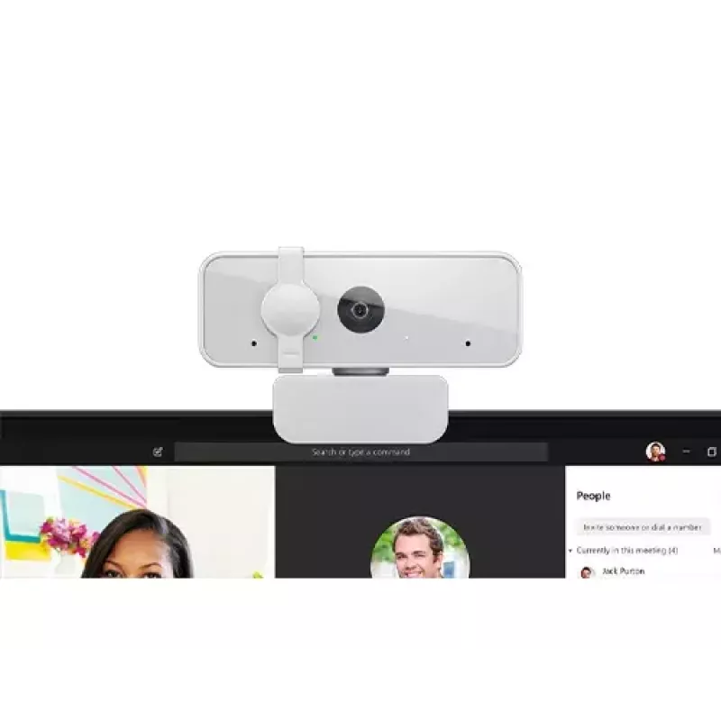 Kamera internetowa Lenovo GXC1E71383 2,8 MP 1920 x 1080 pikseli USB biała