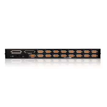 Przełącznik KVM ATEN 16-portowy USB - PS/2 VGA z portem peryferyjnym USB