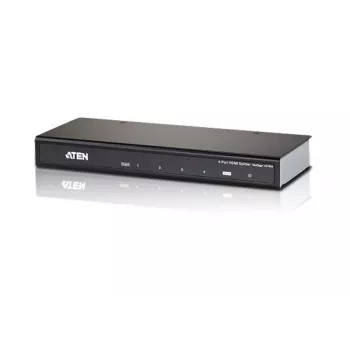 ATEN 4-Port HDMI Audio/Video Splitter 4Kx2K, HDMI, 4x HDMI, 4096 x 2160 pikseli, Czarny, 4K Ultra HD, 15 m