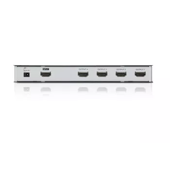 ATEN 4-Port HDMI Audio/Video Splitter 4Kx2K, HDMI, 4x HDMI, 4096 x 2160 pikseli, Czarny, 4K Ultra HD, 15 m