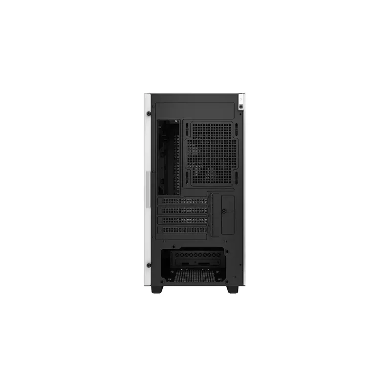 Obudowa PC DeepCool CH370 WH Mini Tower — Biała, micro ATX/Mini-ITX, hartowane szkło, wentylatory RGB, 2x zatoki 3,5 cala, 3x zatoki 2,5 cala, GPU do 320 mm