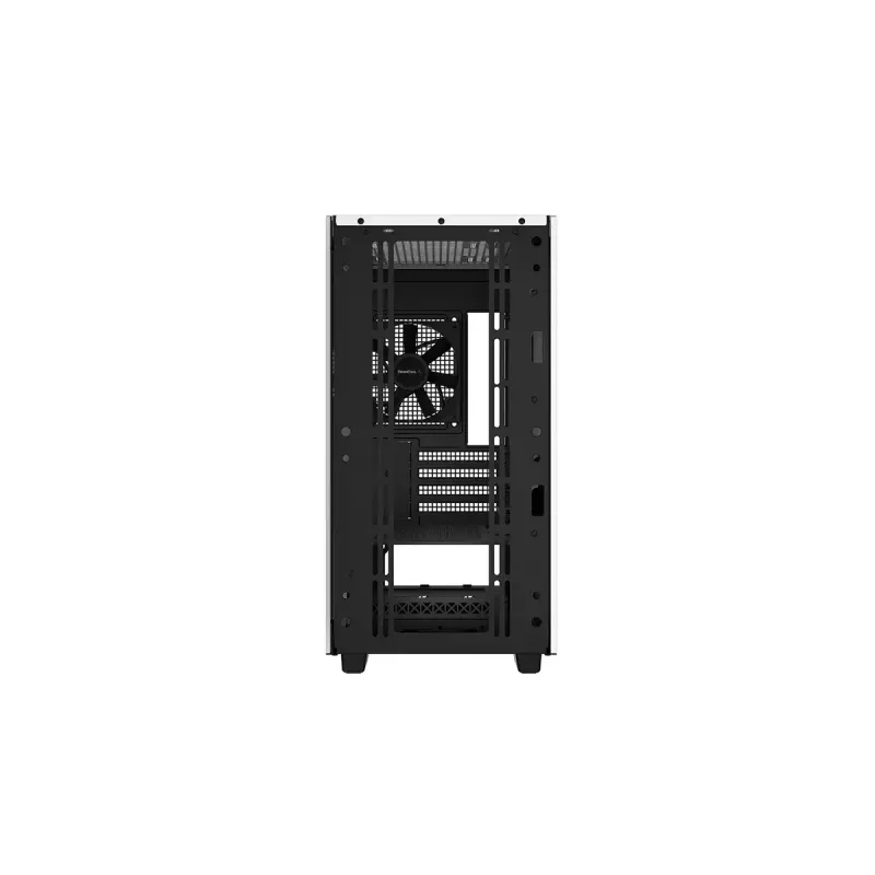 Obudowa PC DeepCool CH370 WH Mini Tower — Biała, micro ATX/Mini-ITX, hartowane szkło, wentylatory RGB, 2x zatoki 3,5 cala, 3x zatoki 2,5 cala, GPU do 320 mm