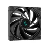 Chłodnica powietrza DeepCool AK620 ZERO DARK 12 cm Czarny, 6 rurek cieplnych, 2x120 mm wentylatory PWM, TDP 260 W, Wysokość 160 mm