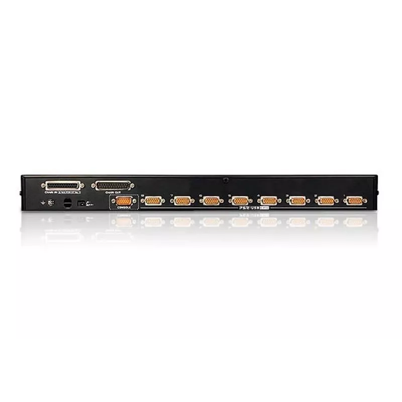 Przełącznik KVM ATEN 8-portowy USB - PS/2 VGA z portem peryferyjnym USB