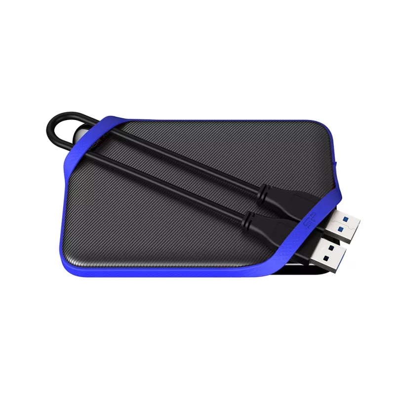 SILICON POWER Przenośny Dysk HDD USB 3.2 Gen1 Armor - A62 Game Drive 1TB - Czarny Moq-36
