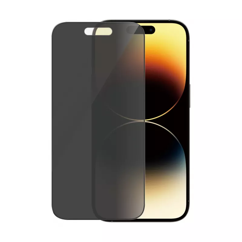 PanzerGlass ® Privacy Screen Protector iPhone 14 Pro | Ultra-Wide Fit z EasyAligner