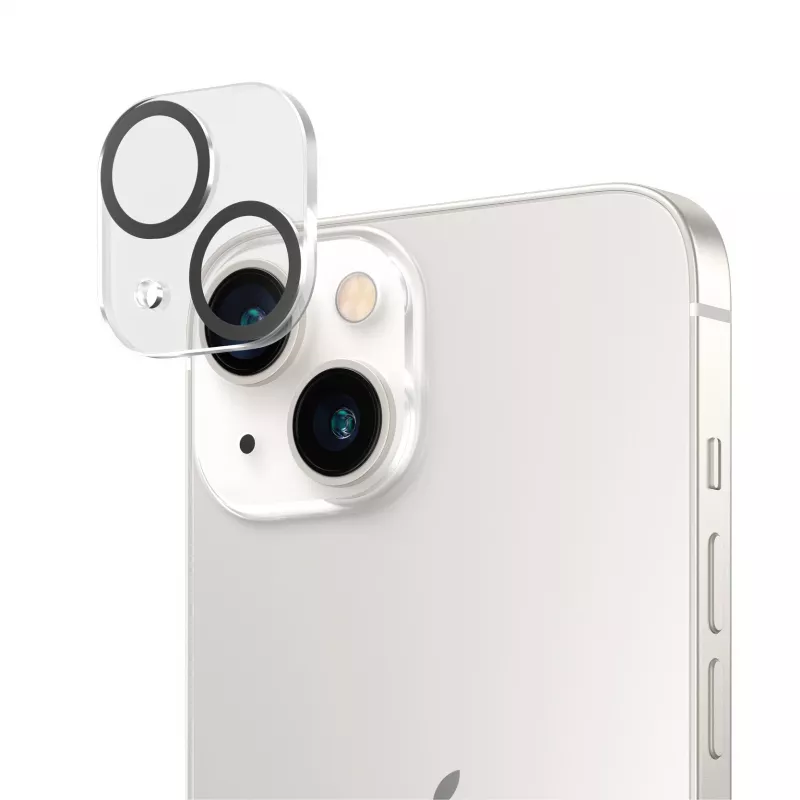 Osłona na obiektyw aparatu PanzerGlass PicturePerfect do Apple iPhone 14 / 14 Plus, przezroczyste szkło hartowane