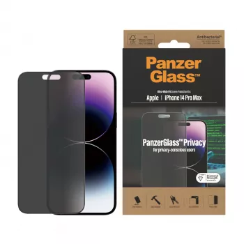 PanzerGlass ® Privacy Screen Protector iPhone 14 Pro Max | Ultra-Wide Fit